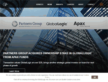 Tablet Screenshot of globallogic.com